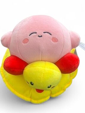 Kirby on a Duck Float Plush